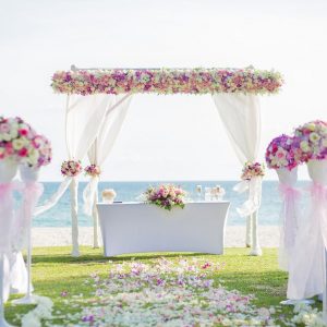 Свадьба на белоснежном пляже