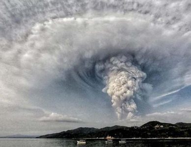 Извержение вулкана Таал